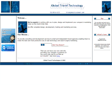 Tablet Screenshot of globaltraveltech.com